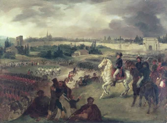 A entrada de Napoleão Bonaparte (1769-1821) em Milão em 1796