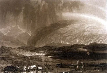 F.45.I Pântano de turfa, Escócia, do 