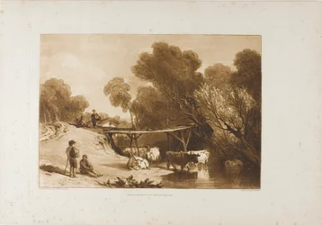 Ponte e Vacas, placa 2 do Liber Studiorum
