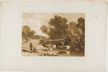 Ponte e Vacas, placa 2 do Liber Studiorum