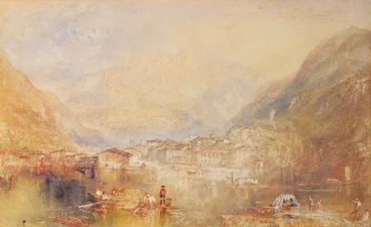 Brunnen do lago de Lucerna, 1845