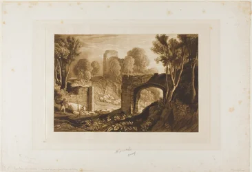East Gate, Winchelsea, placa 67 do Liber Studiorum