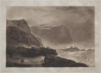 Liber Studiorum: Costa de Yorkshire, perto de Whitby