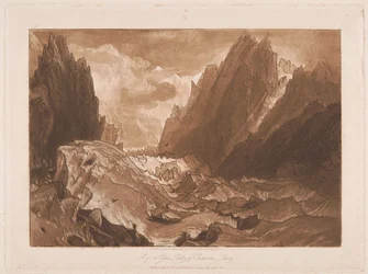 Mer de Glace, vale de Chamonix, Saboia