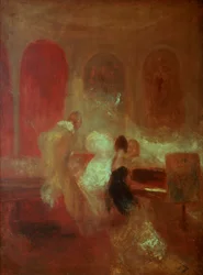 Festa da música, East Cowes Castle, Ilha de Wight, 1835