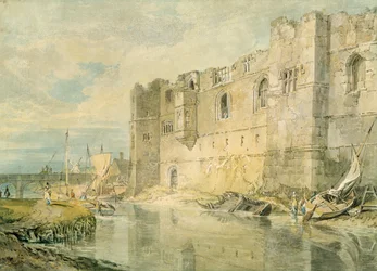 Newark-upon-Trent, c.1796 (aquarela sobre grafite no papel)