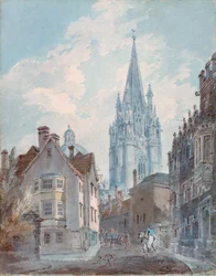Oxford: St Marys de Oriel Lane, 1792-1793