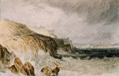 Cidadela de Plymouth, um vendaval, 1815