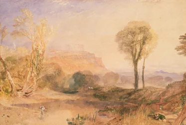 Castelo de Powis, Montgomeryshire, c.1835 (aguarela sobre papel)