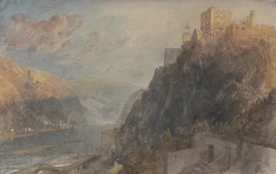 Rheinfels com vista para Katz e Goarhausen