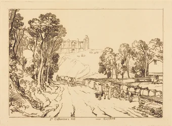Colina de Santa Catarina perto de Guildford