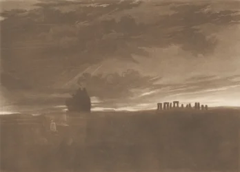 Stonehenge ao amanhecer