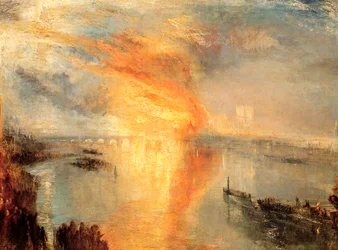 O incêndio das Casas do Parlamento, 1834