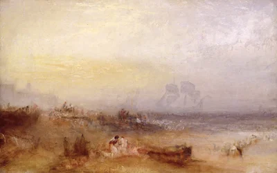 A manhã depois da tempestade, c.1840-45 (óleo sobre tela)