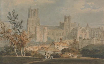 Vista da Catedral de Ely