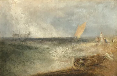 Vista de Margate, noite, c.1840
