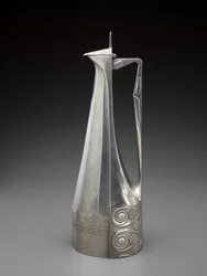Decanter de vinho, c. 1901 (peltre)