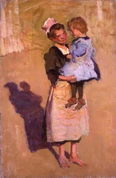 A babá (óleo sobre tela)