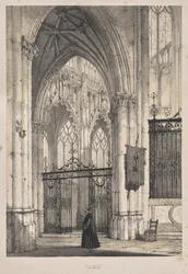 Arquitetura da Idade Média: Igreja de St. Riquier, perto de Abbeville