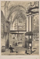 Arquitetura da Idade Média: Na Catedral, Bruges