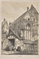 Arquitetura da Idade Média: St. Etienne, Rouen
