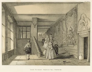 Grande Escadaria, Hardwicke Hall, Derbyshire