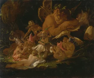 Puck e as Fadas, de "Sonho de uma Noite de verão"