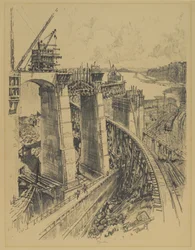 Abordagens para Gatun Lock, 1912