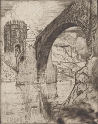 Arco da Ponte de Alcântara, 1904.