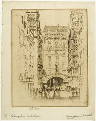 Entrada para o Savoy Hotel