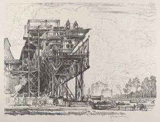 Gas Works from the Canal, Berlim