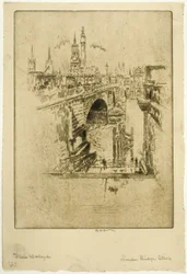 Escadas da ponte de Londres