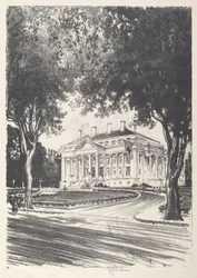 Sede nacional da Cruz Vermelha, Washington, 1919.