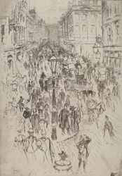New Oxford Street, Londres, 1893.