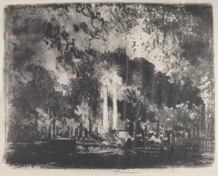 Refinação de petróleo, Whiting, Indiana, 1915.