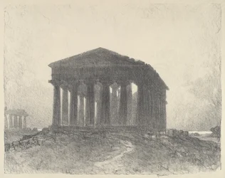 Paestum, noite, 1913.