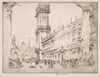 Reconstruindo o Campanário, Veneza, No.II