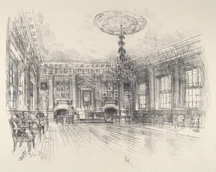Sala dos Signatários, Salão da Independência, 1912.