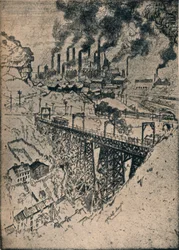 Obras de Steel-Edgar Thomson, 1909