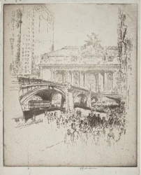 A aproximação à Grand Central, Nova York