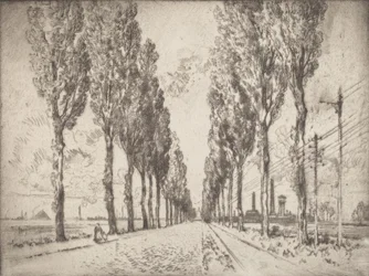 A Avenida, Valenciennes, 1910.