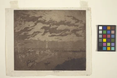 The Bay, Nova Iorque (aquatint)