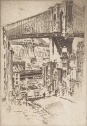 The Bridges, de Brooklyn, 1921.