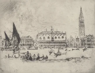 O Palácio Ducal, 1883.