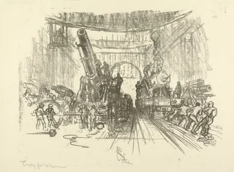 A série inglesa da guerra: W.453. Pronto para a guerra, 1916