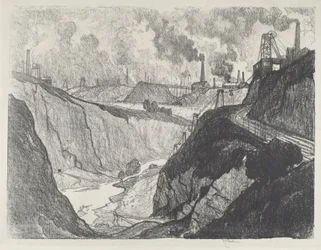 A Mina de Ferro, 1916.