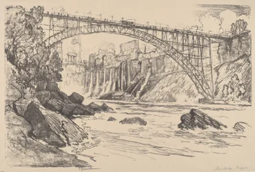 A ponte de aço