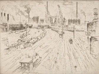 Pistas, Oberhausen, 1910.