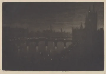 Westminster, noite