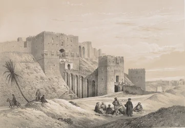 48. Castelo de Aleppo, 1843.